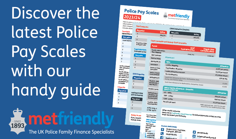 2023/24 POlice Pay Scales guide coming soon! Subscribe to receive your copy