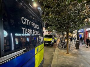 Police van